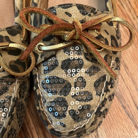 Sperry leopard sequin flats - Picture 2 of 3